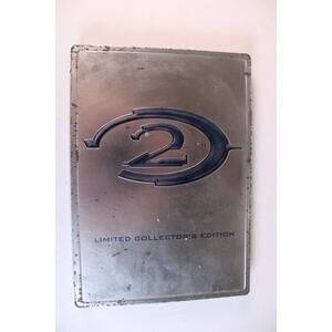 Halo 2: Limited Collector's Edition (Xbox, 2004) Steel Book, tested/works great